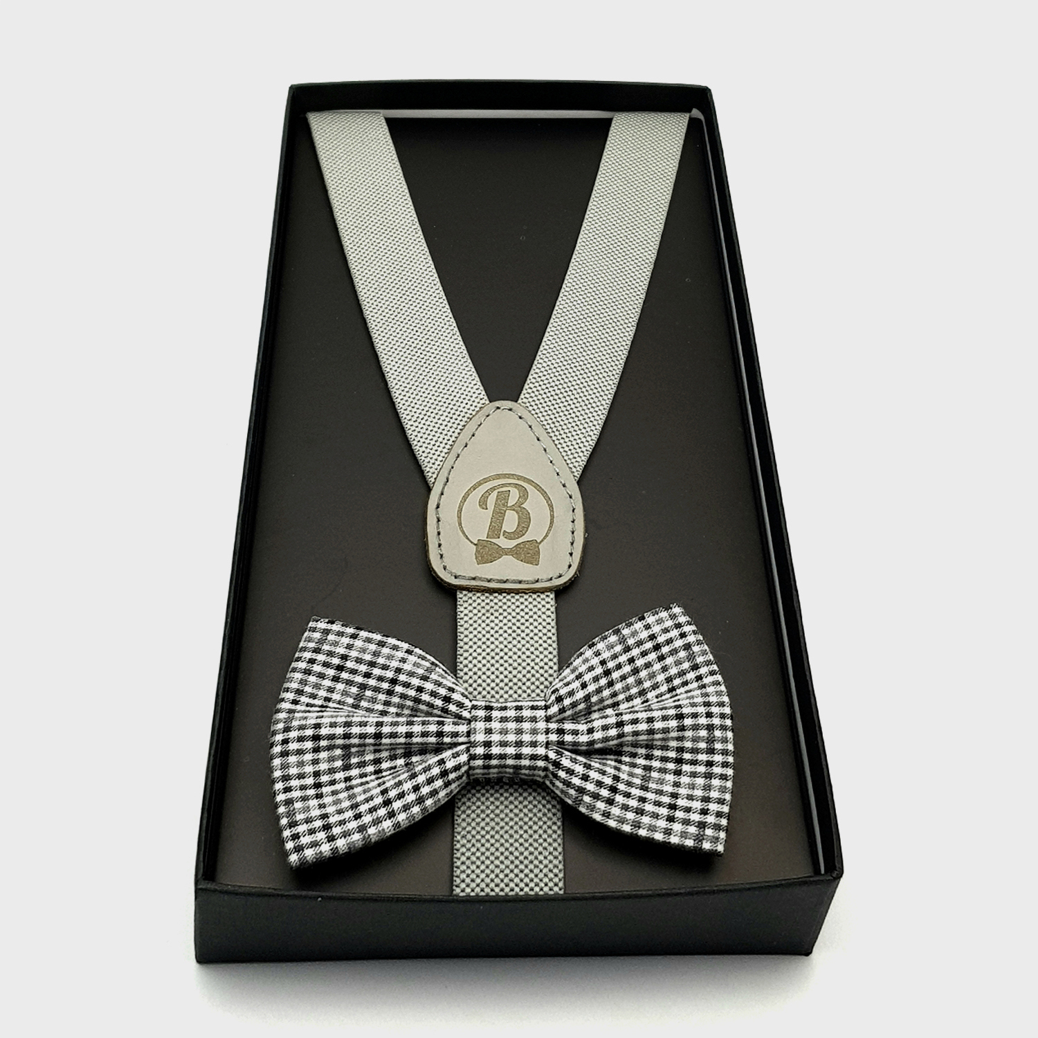 Ručno rađeni elegantni tregeri i leptir mašna za decu 