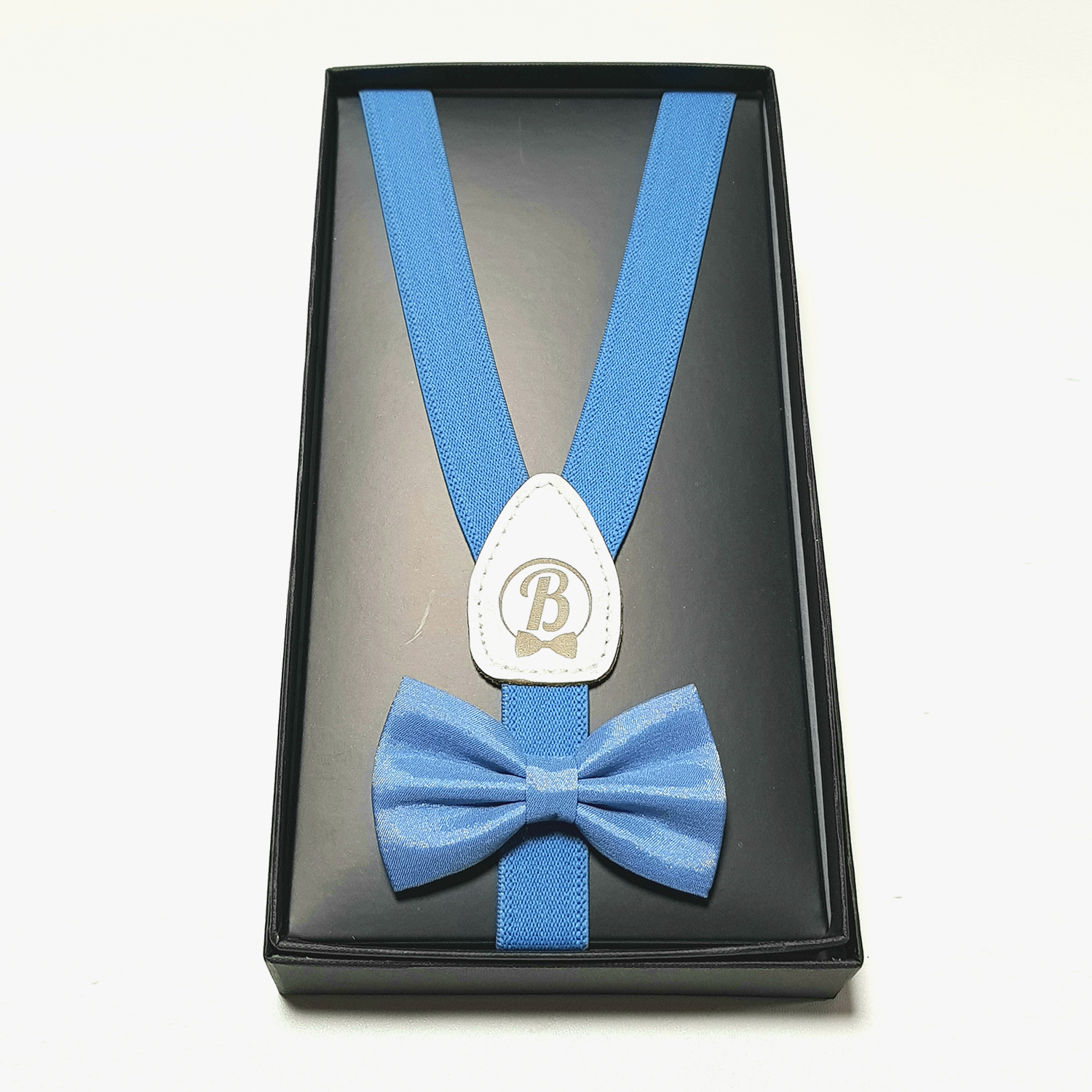 Borrdoo ručno rađeni moderni tregeri i leptir mašna za decu 