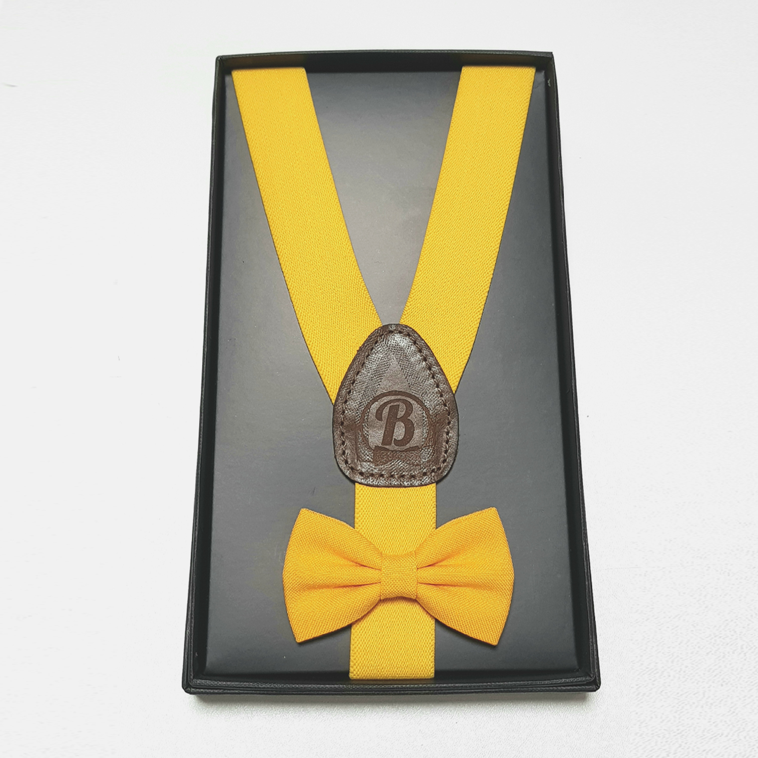 Borrdoo ručno rađeni moderni tregeri i leptir mašna za decu 