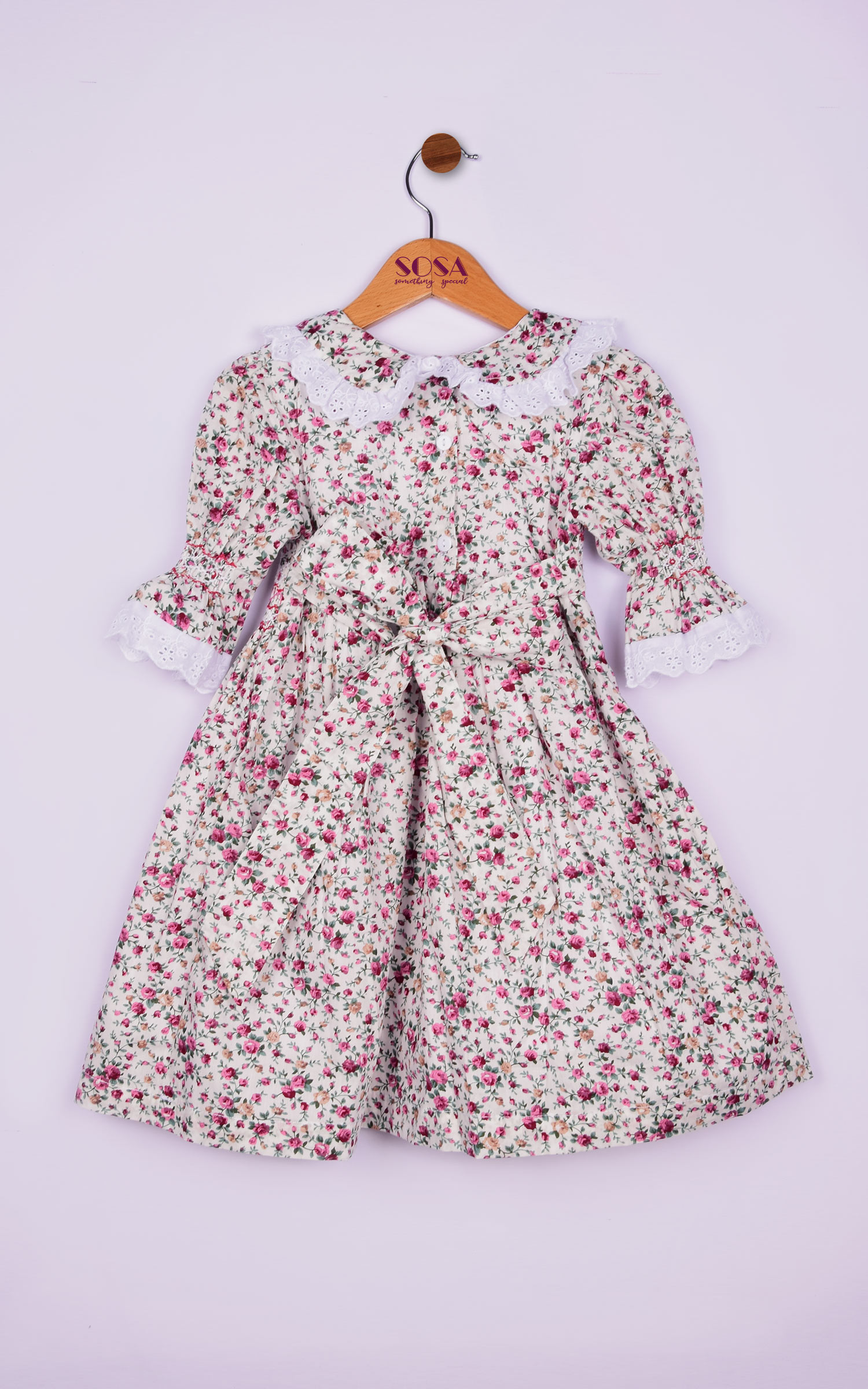 Aurora Royal  šarena pamučna haljina za devojčice  