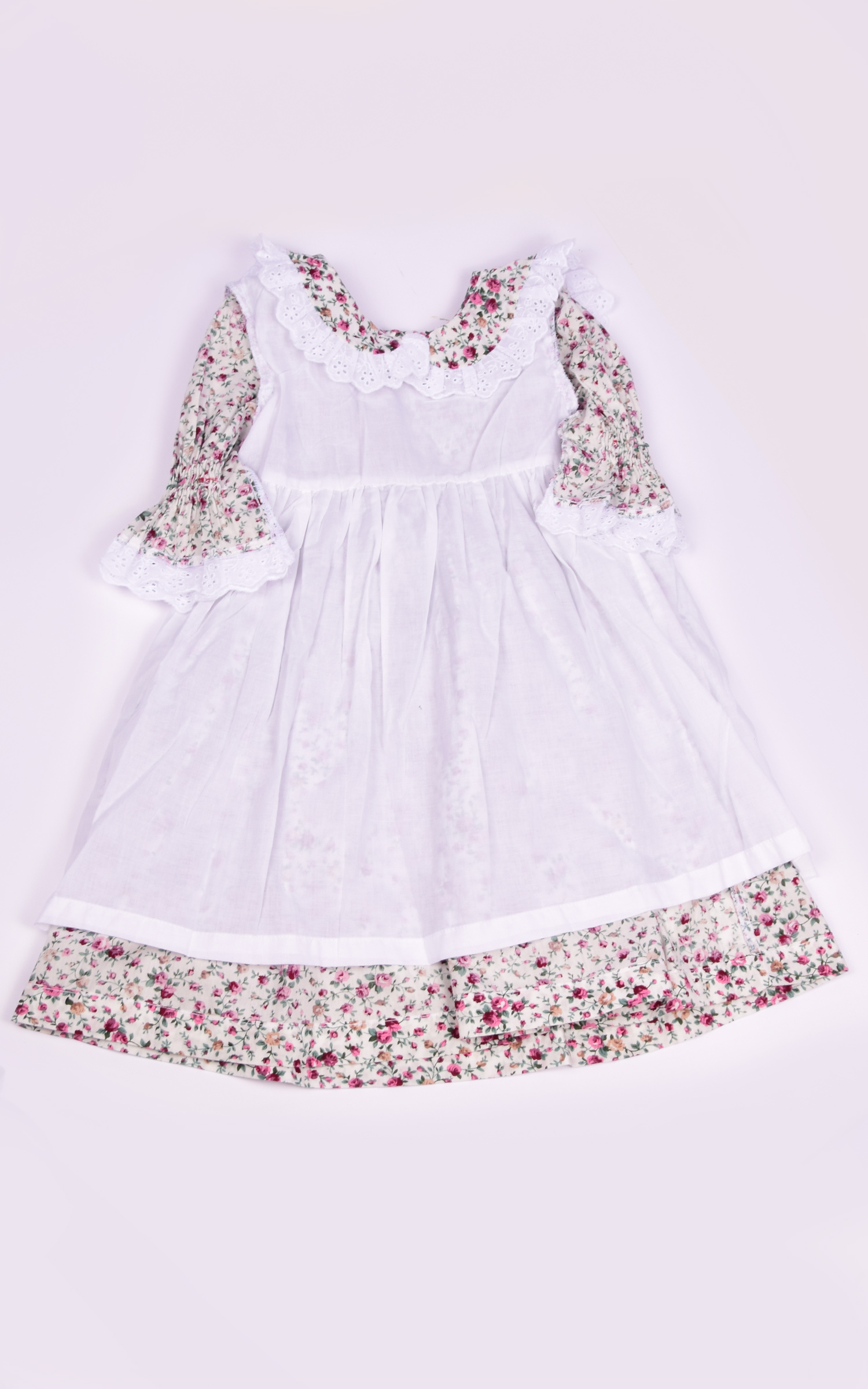 Aurora Royal  šarena pamučna haljina za devojčice  