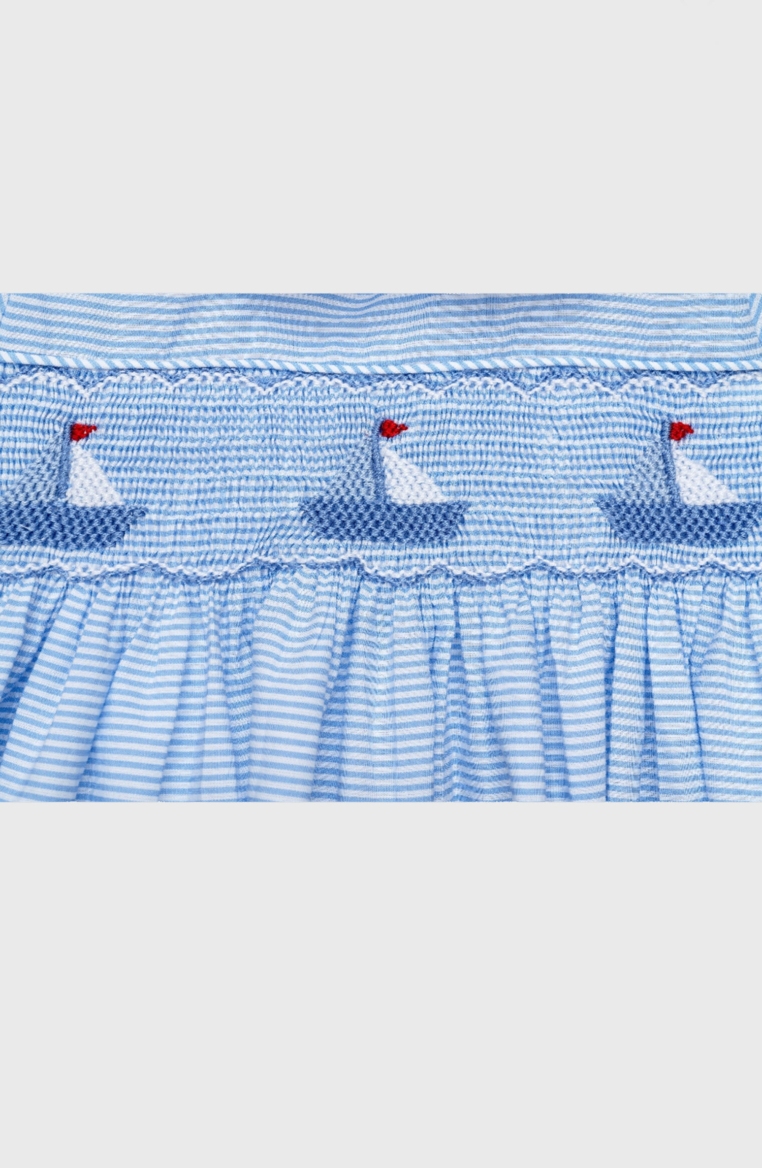 Plava pamučna haljinica  za devojčice   