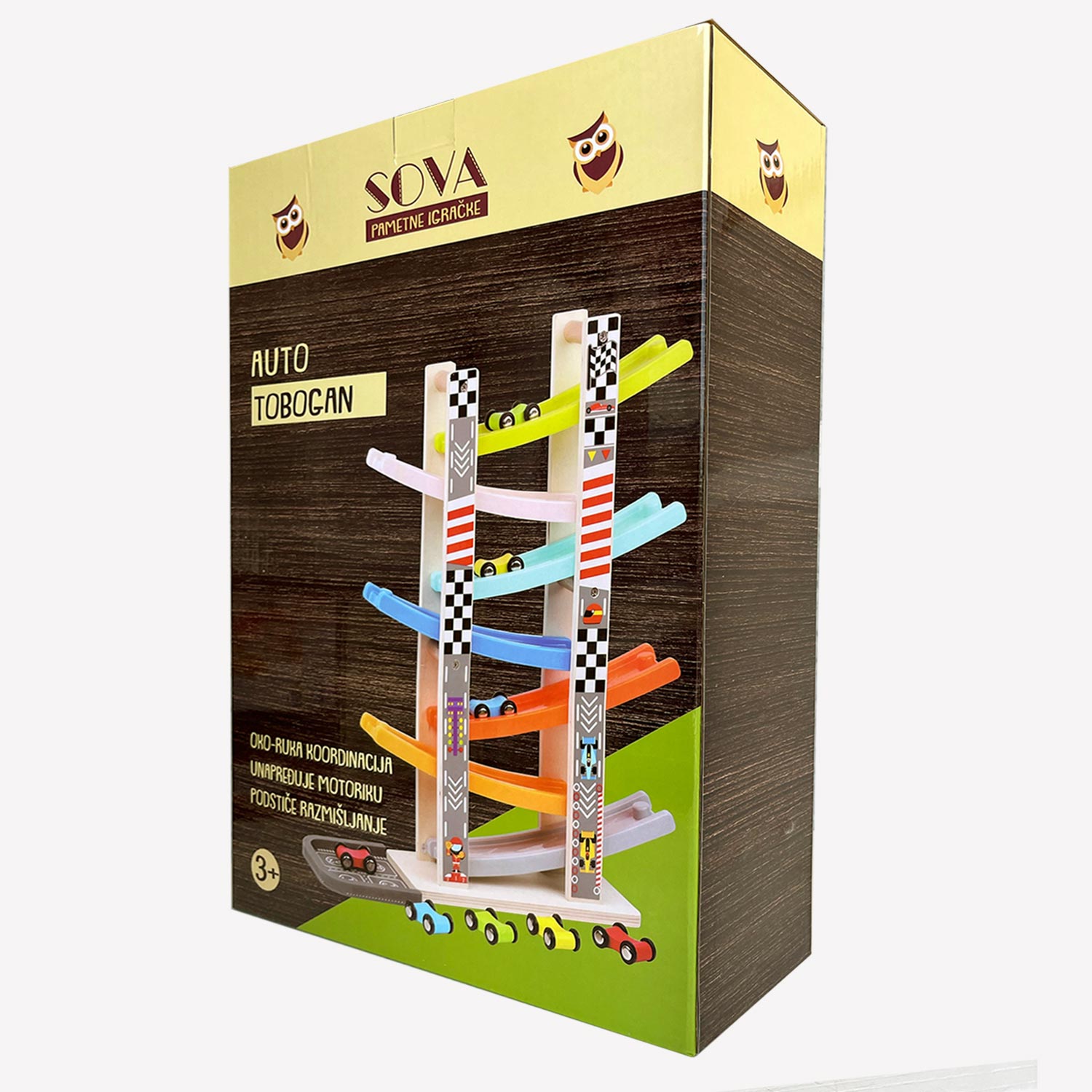 SOVA auto tobogan sa 7 traka 