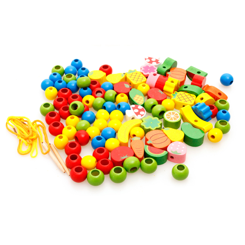 SOVA drveni jež sa perlicama 