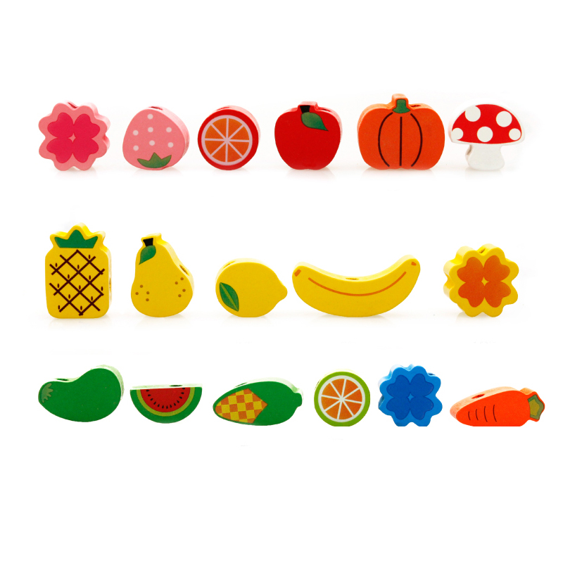 SOVA drveni jež sa perlicama 