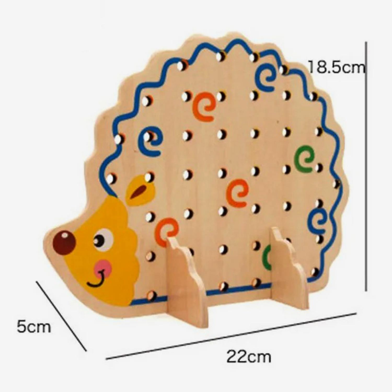 SOVA didaktička igračka jež sa perlicama 