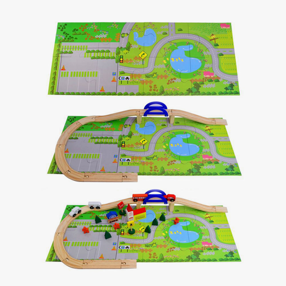 SOVA drveni most i autići 