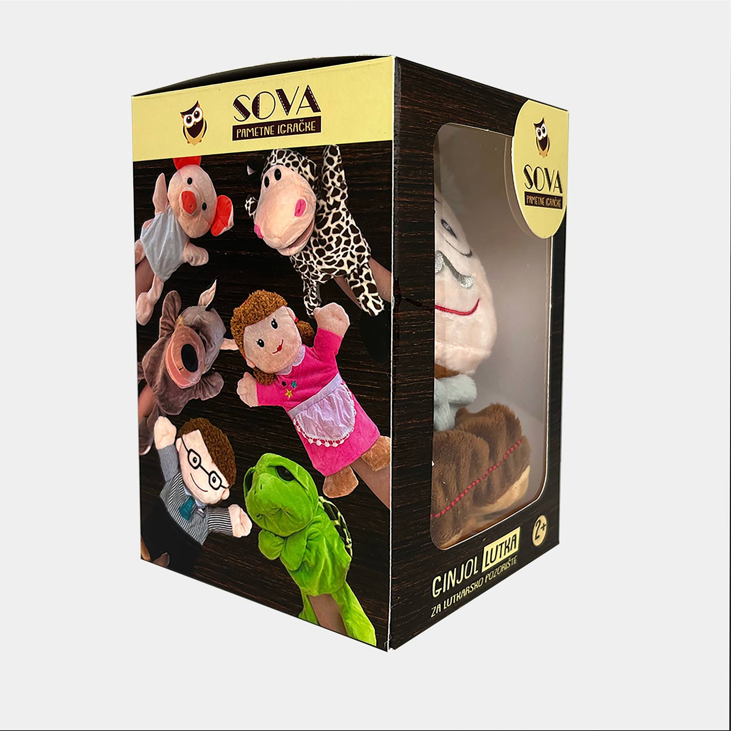 SOVA ginjol lutka za lutkarsko pozorište igračka 