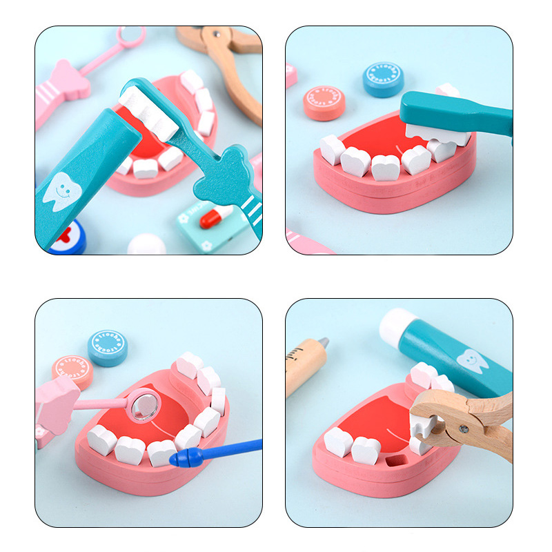 SOVA edukativna igračka zubar i doktor set 
