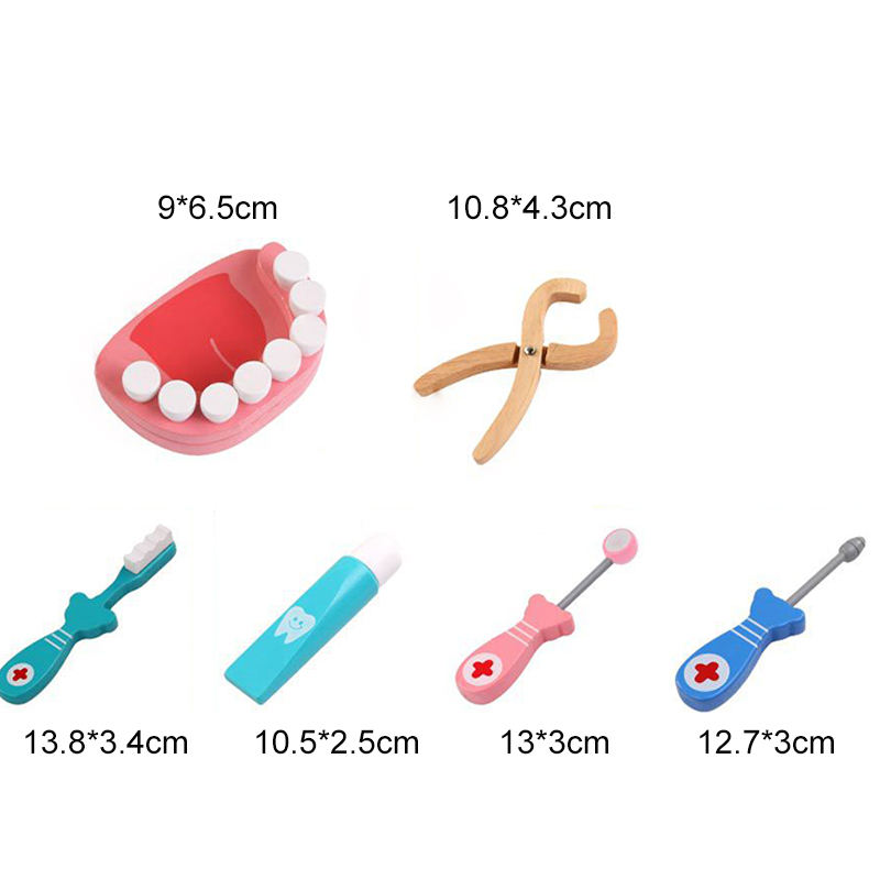SOVA edukativna igračka zubar i doktor set 