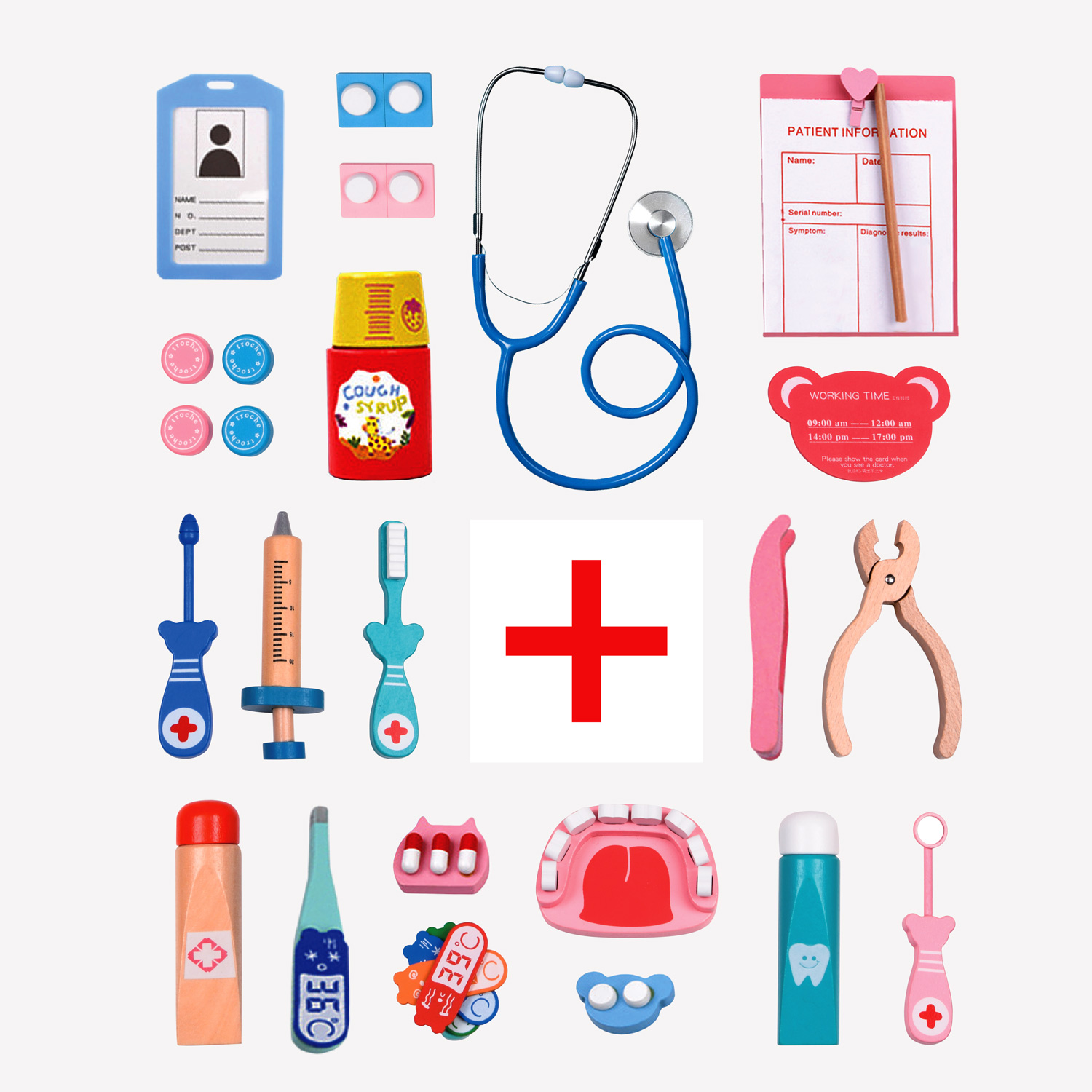 SOVA edukativna igračka zubar i doktor set 