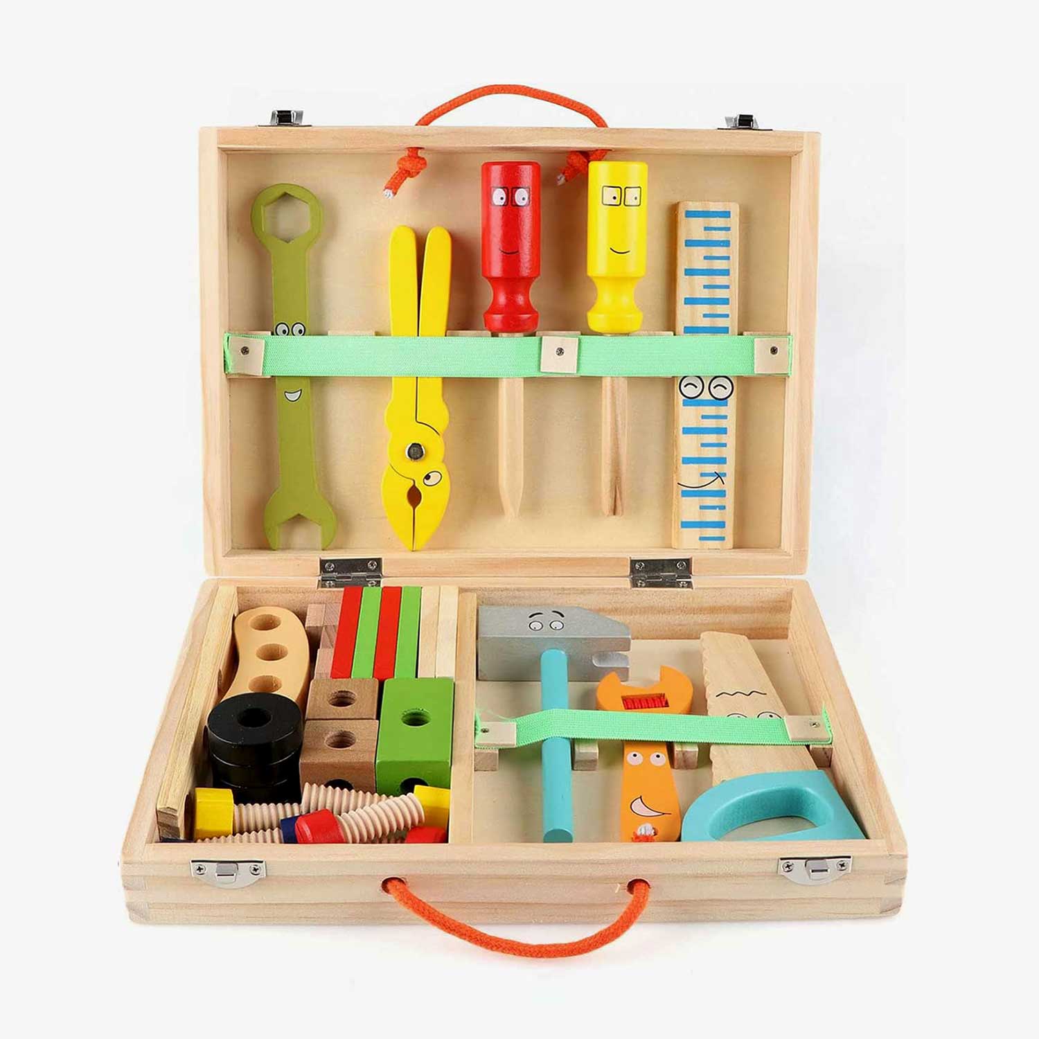 SOVA drveni kofer sa alatom igračka 