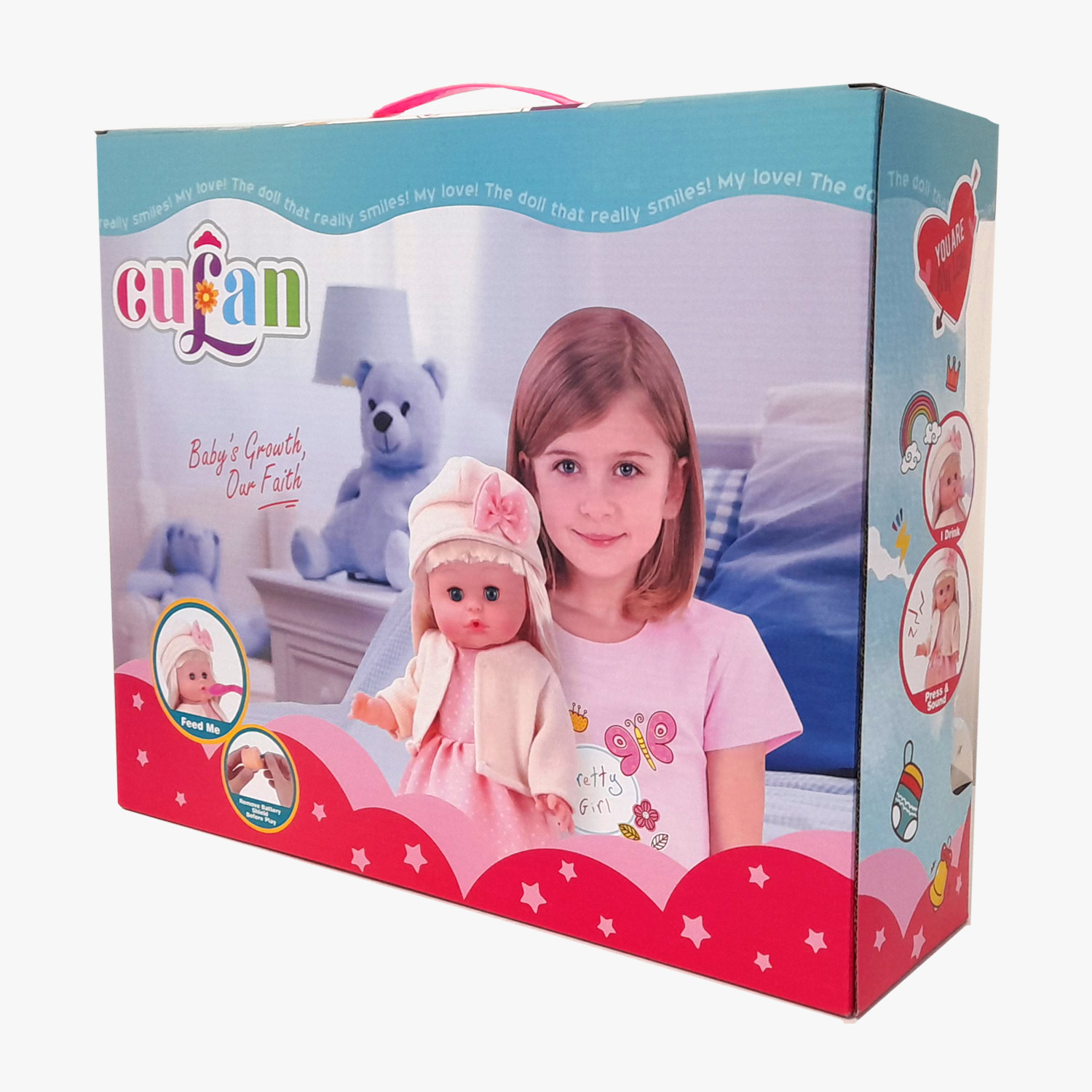 Igracka za djevojcice lutka beba poklon set 