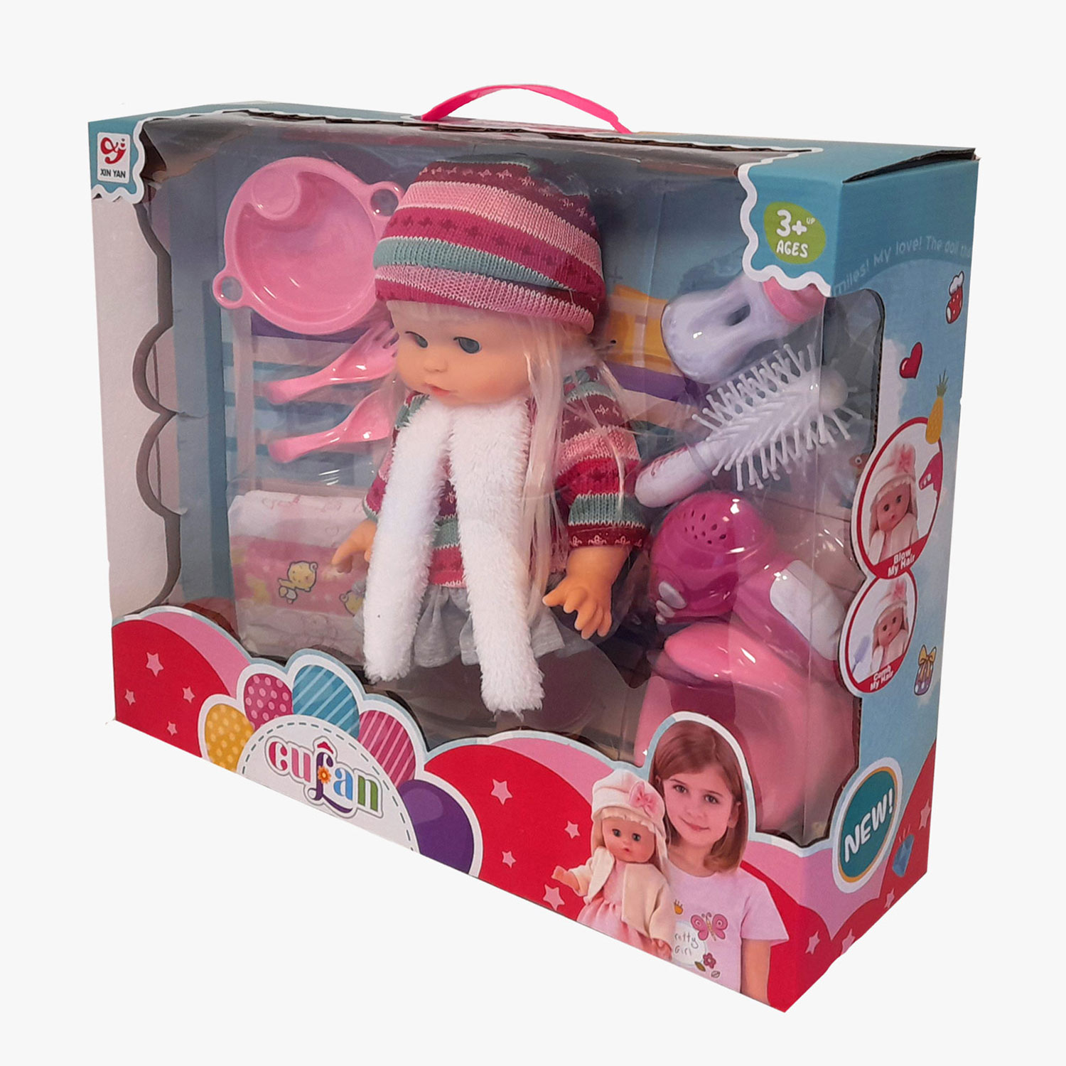Igracka za djevojcice lutka beba poklon set 