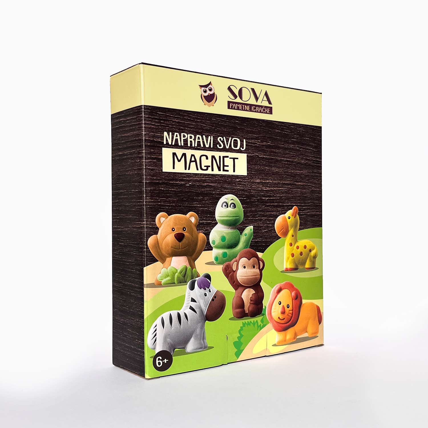 SOVA figurice od gipsa kreativna igračka 