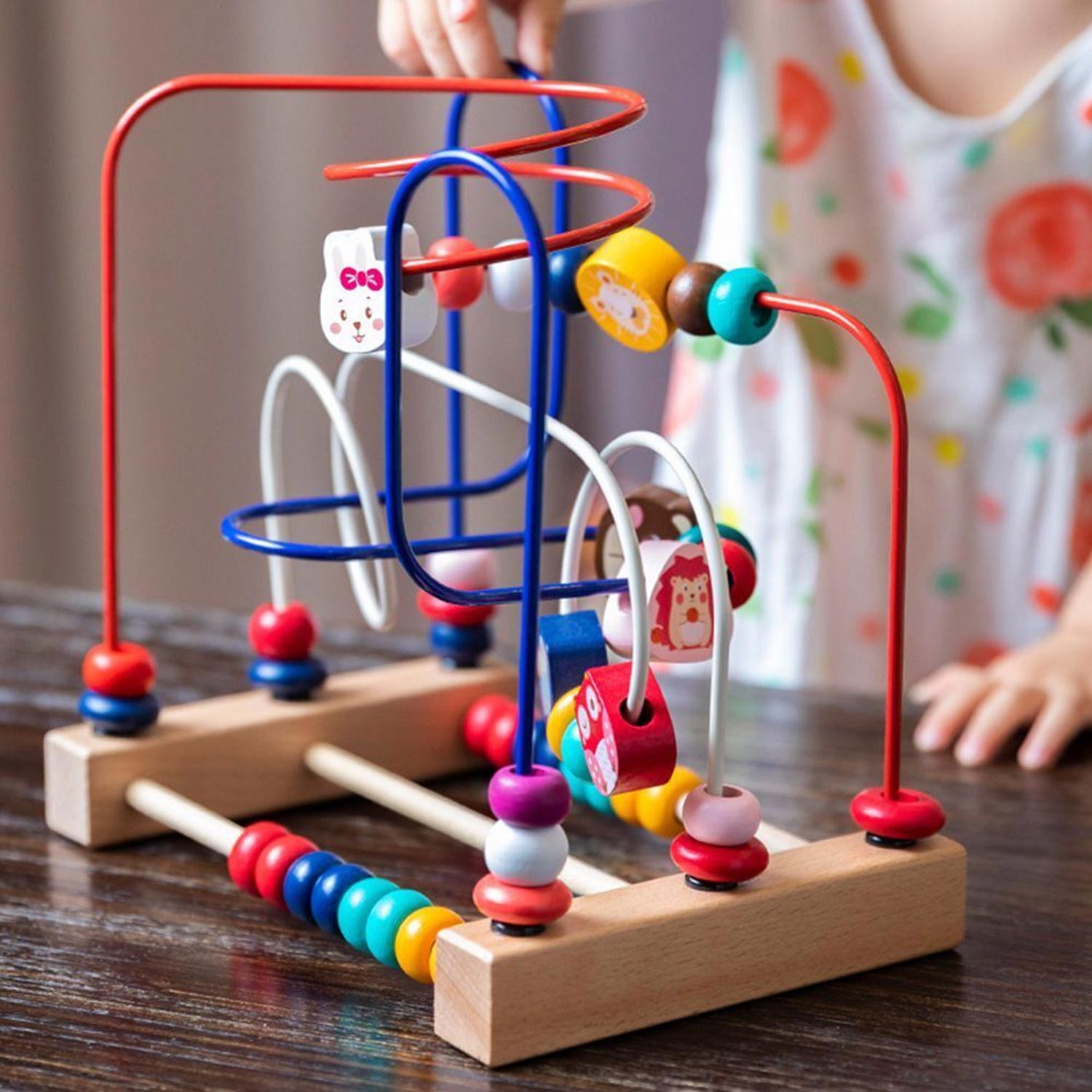 SOVA didaktička igračka lavirint sa perilicama 