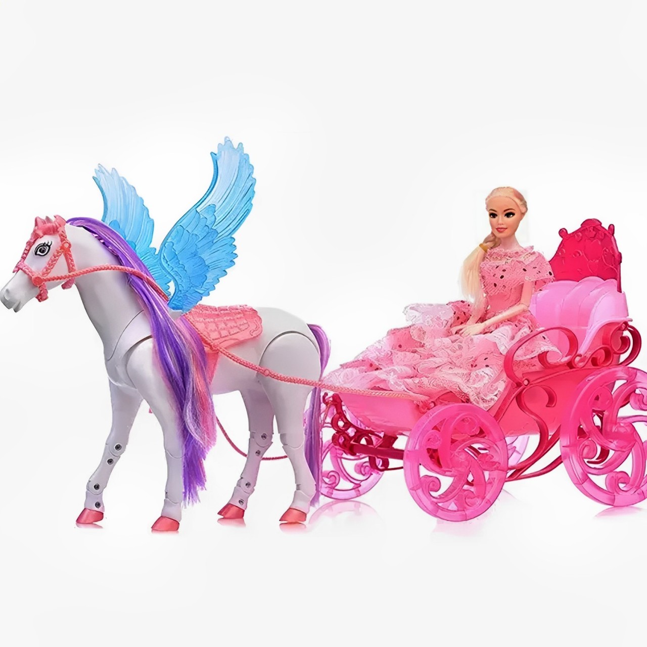 Barbika i kočija igračka 