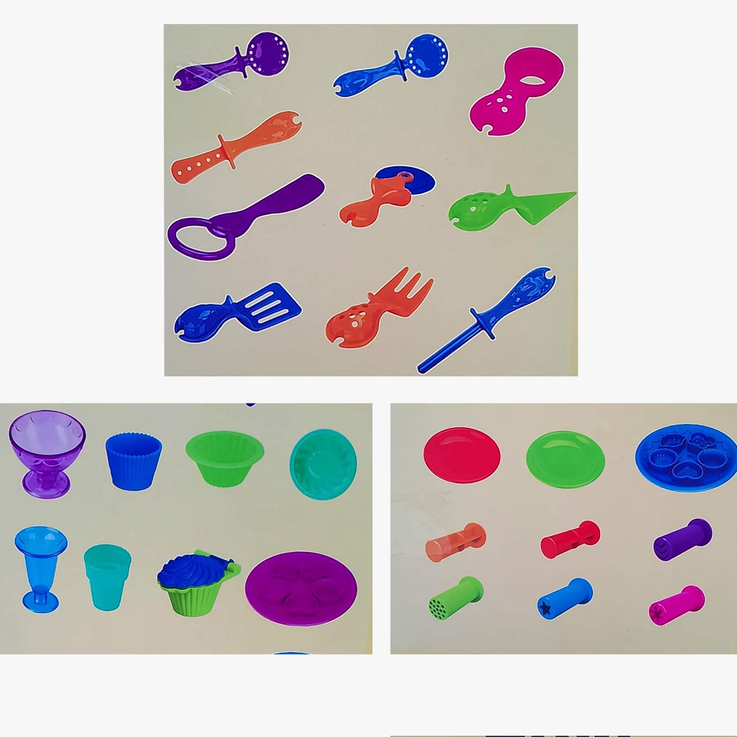 Plastelin sa stolom poslastičarnica igračka poklon za djevojčice i dječake 