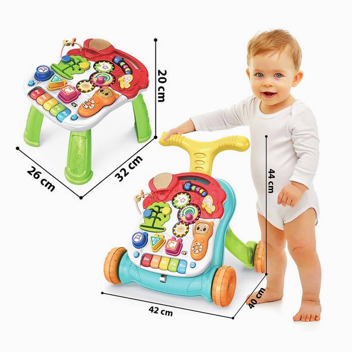 Guralica hodalica, igračka poklon za bebu 