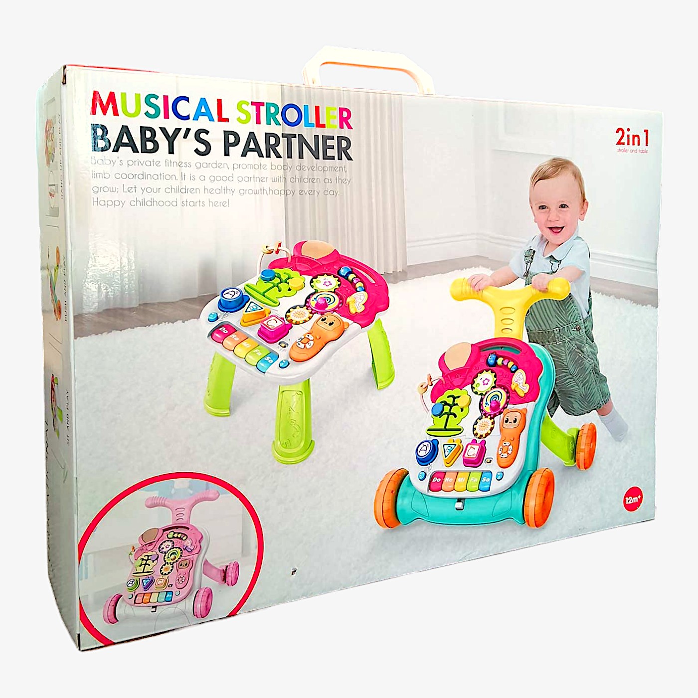 Guralica hodalica, igračka poklon za bebu 