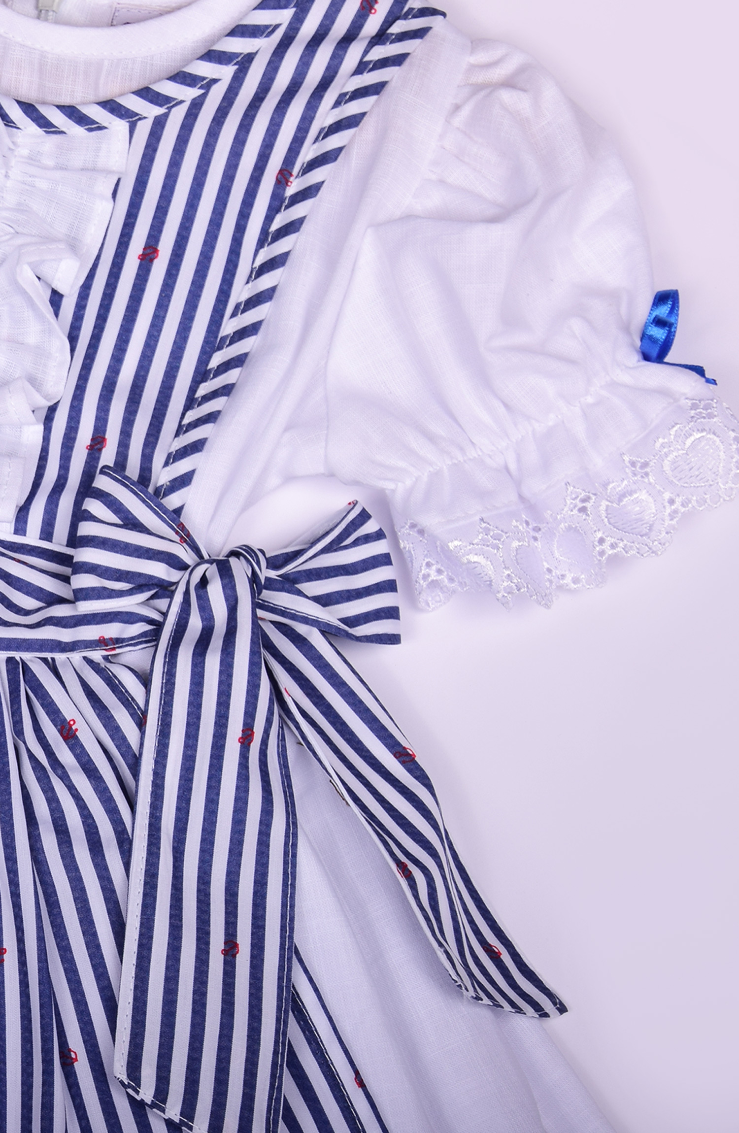 Haljina za devojčice sa keceljom 