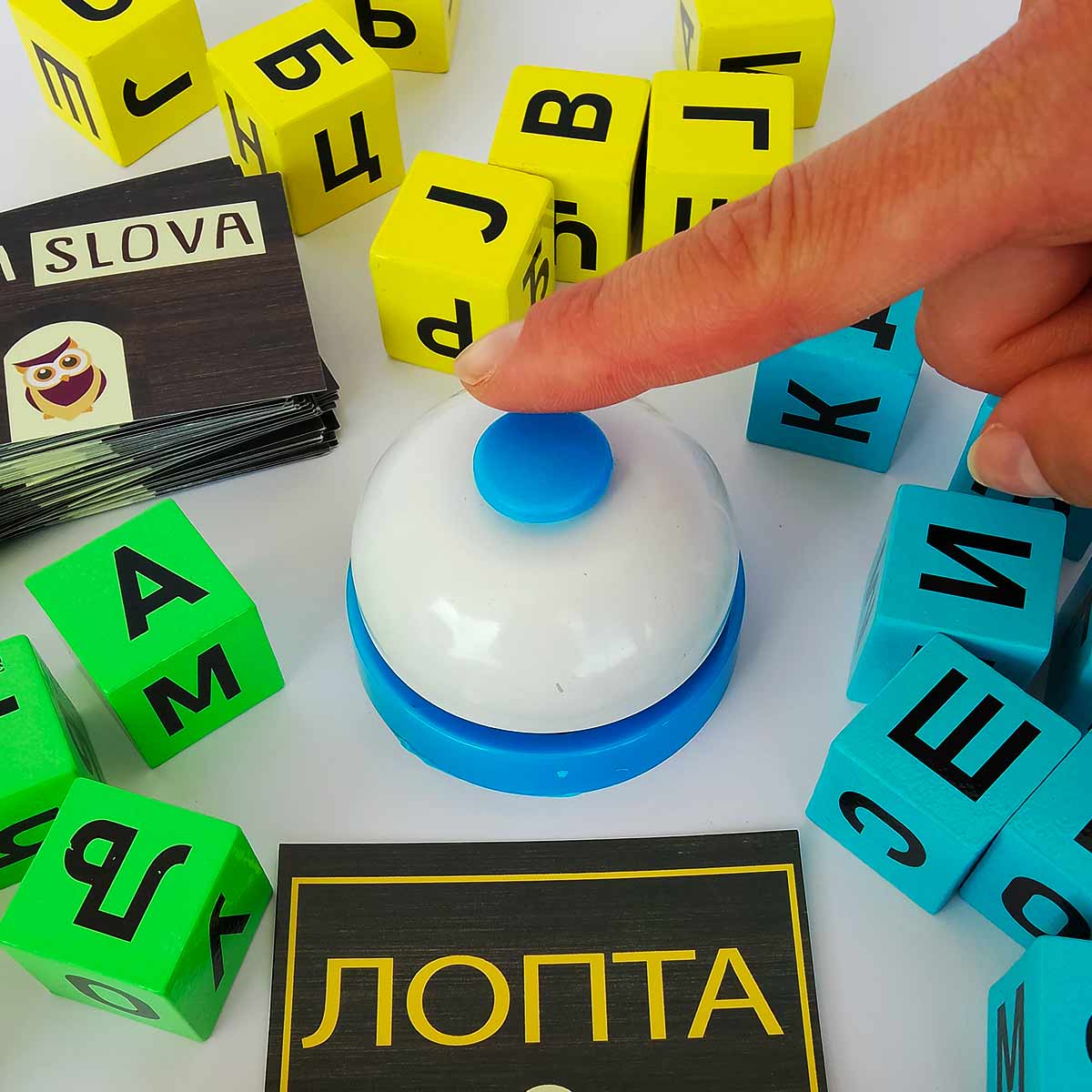 SOVA društvena igra Brza slova-učenje azbuke 