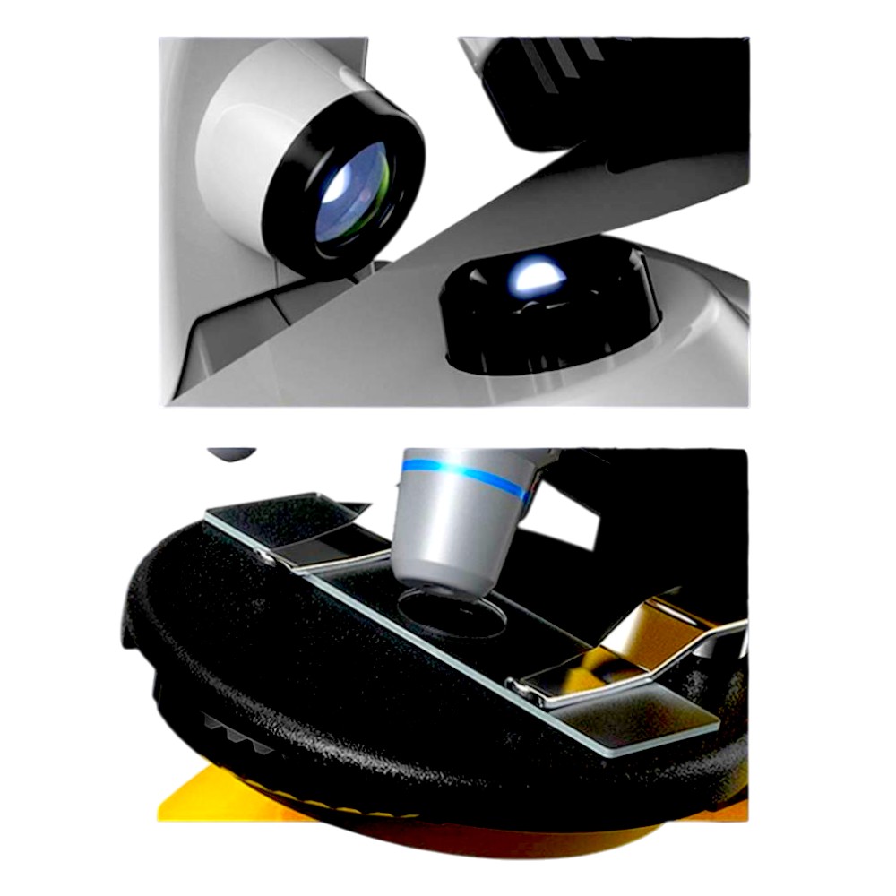 Mikroskop igračka sa velikim uvećanjem do 1200 puta 