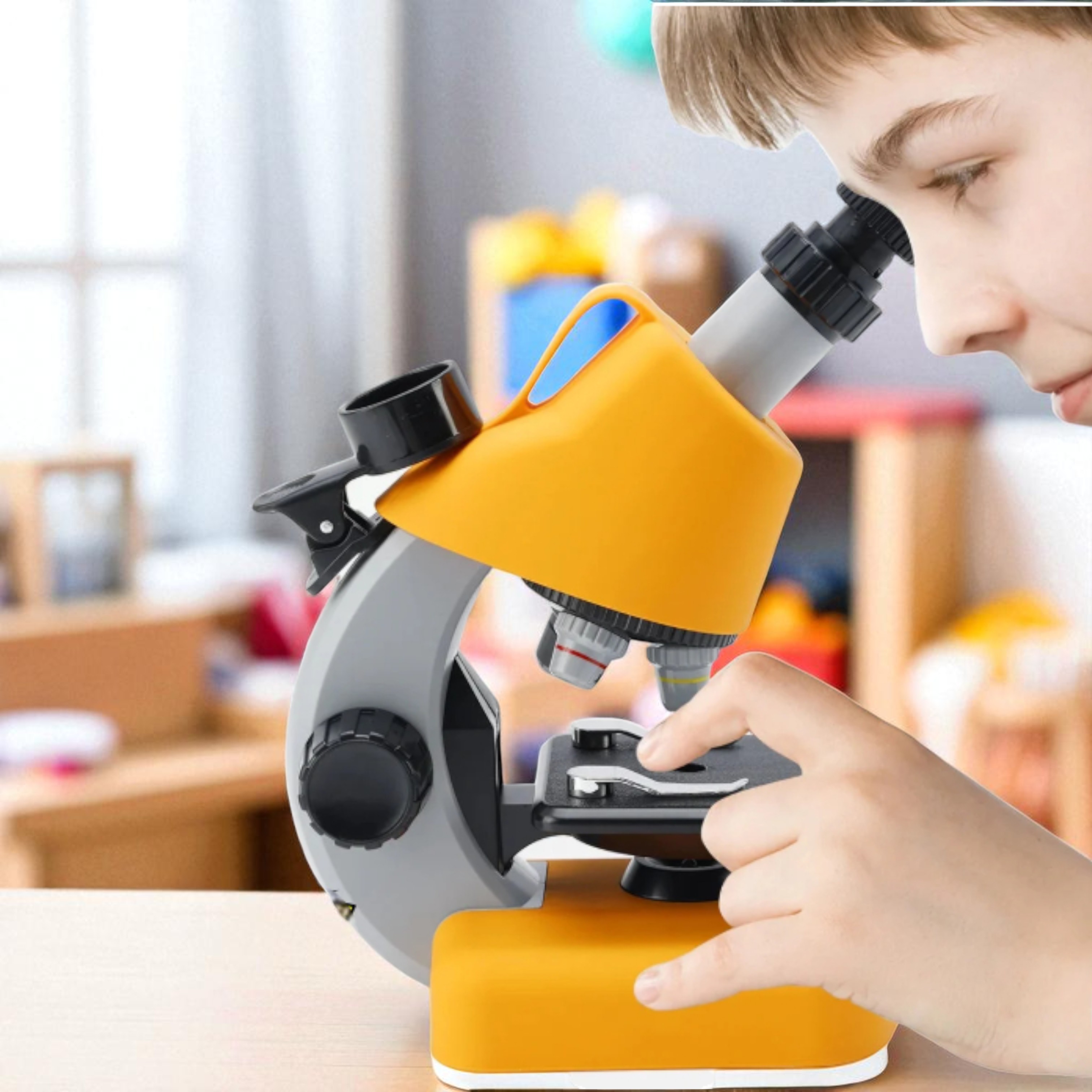 Mikroskop igračka sa velikim uvećanjem do 1200 puta 