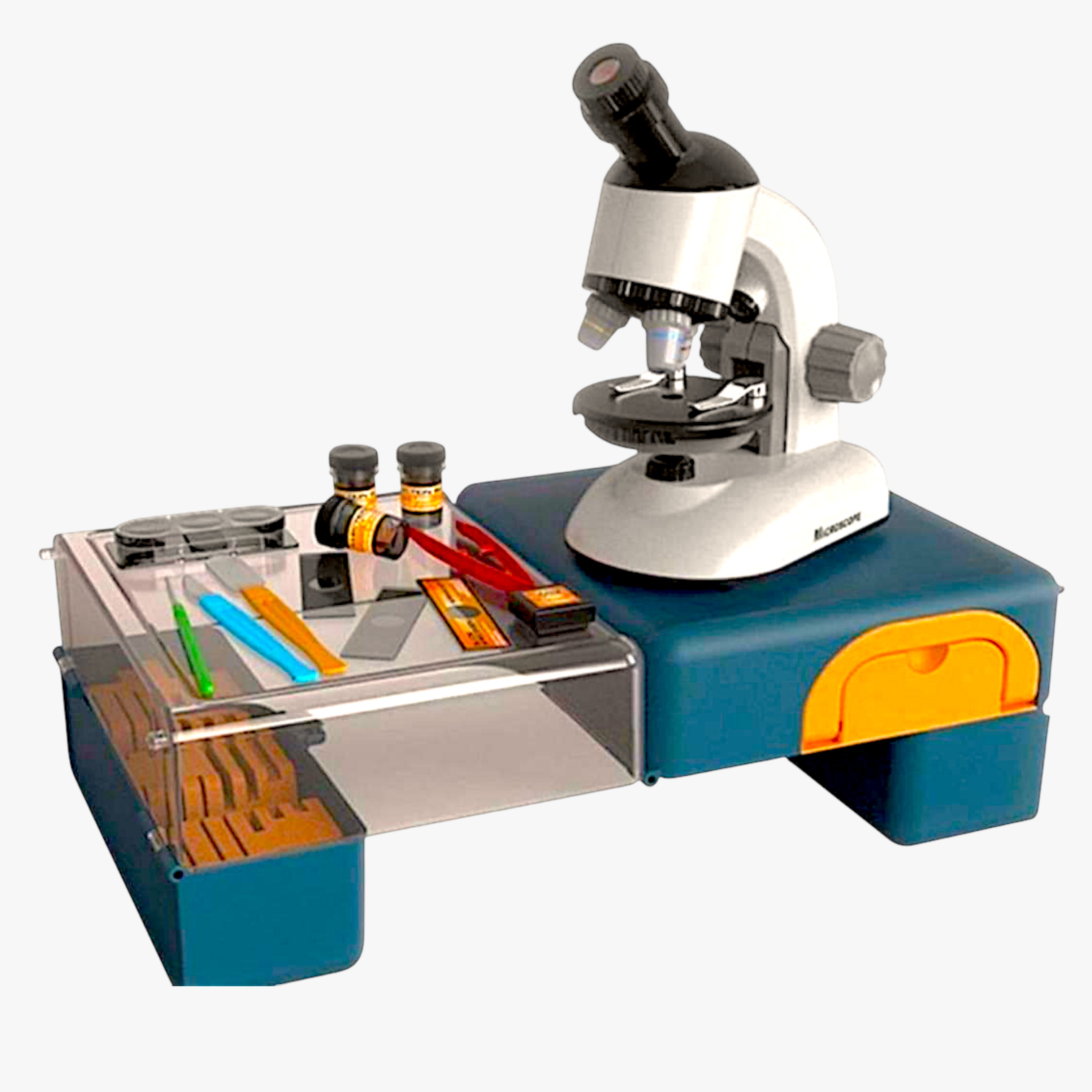 Mikroskop igračka sa velikim uvećanjem do 1200 puta 