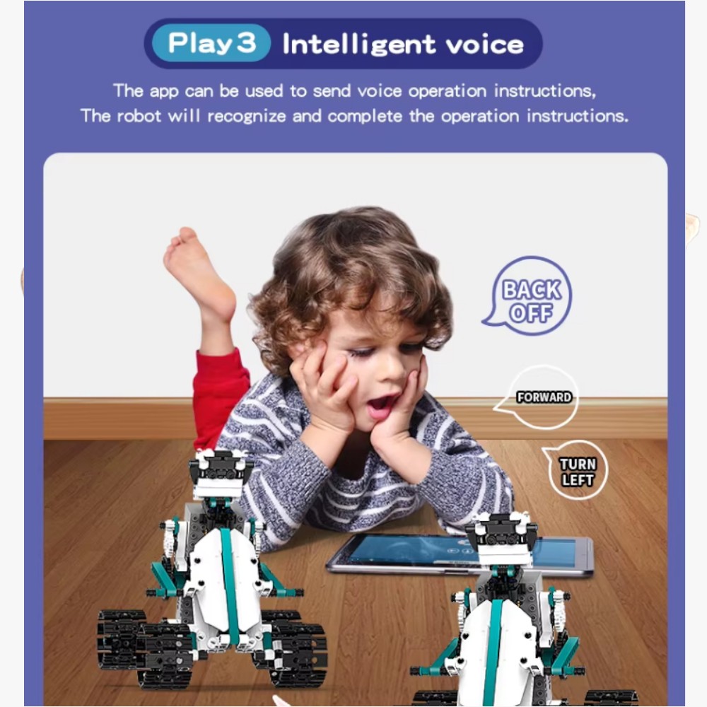 Pametni RC robot-STEM set za djecu sa aplikacijom  