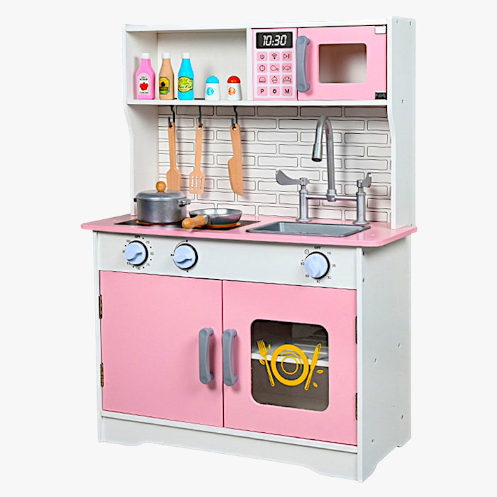 Drvena roza kuhinja 78cm x 60cm 