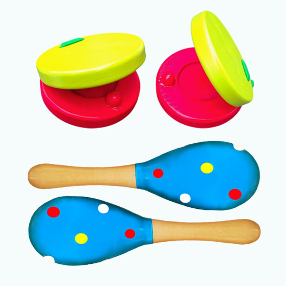 SOVA  šarene note - muzički set za djecu 