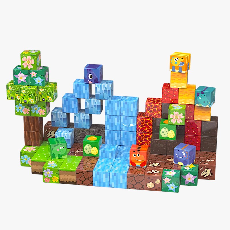 Magnetne kocke, Minecraft, 110 kom 
